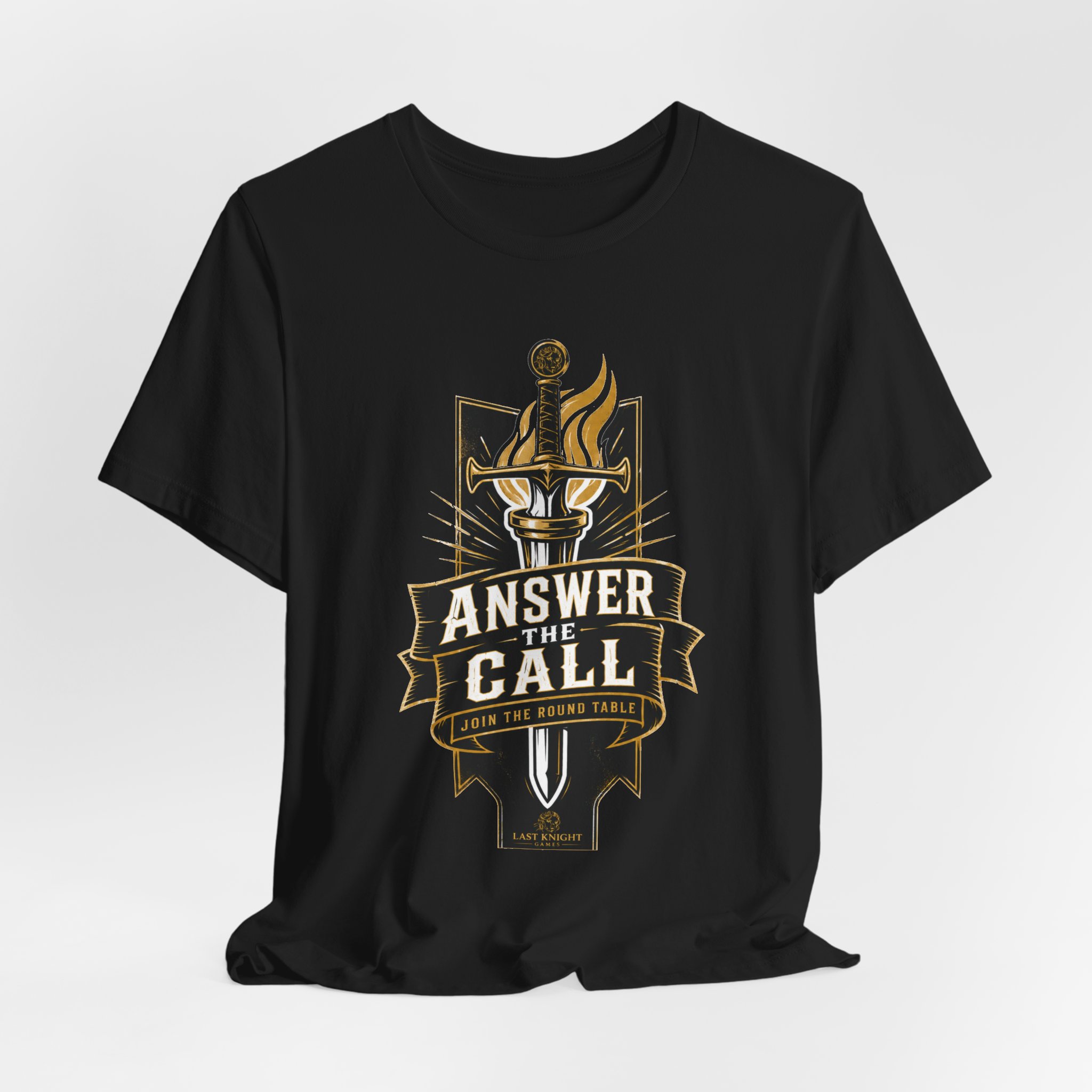 Answer the Call Sword & Torch T-Shirt - Image 12