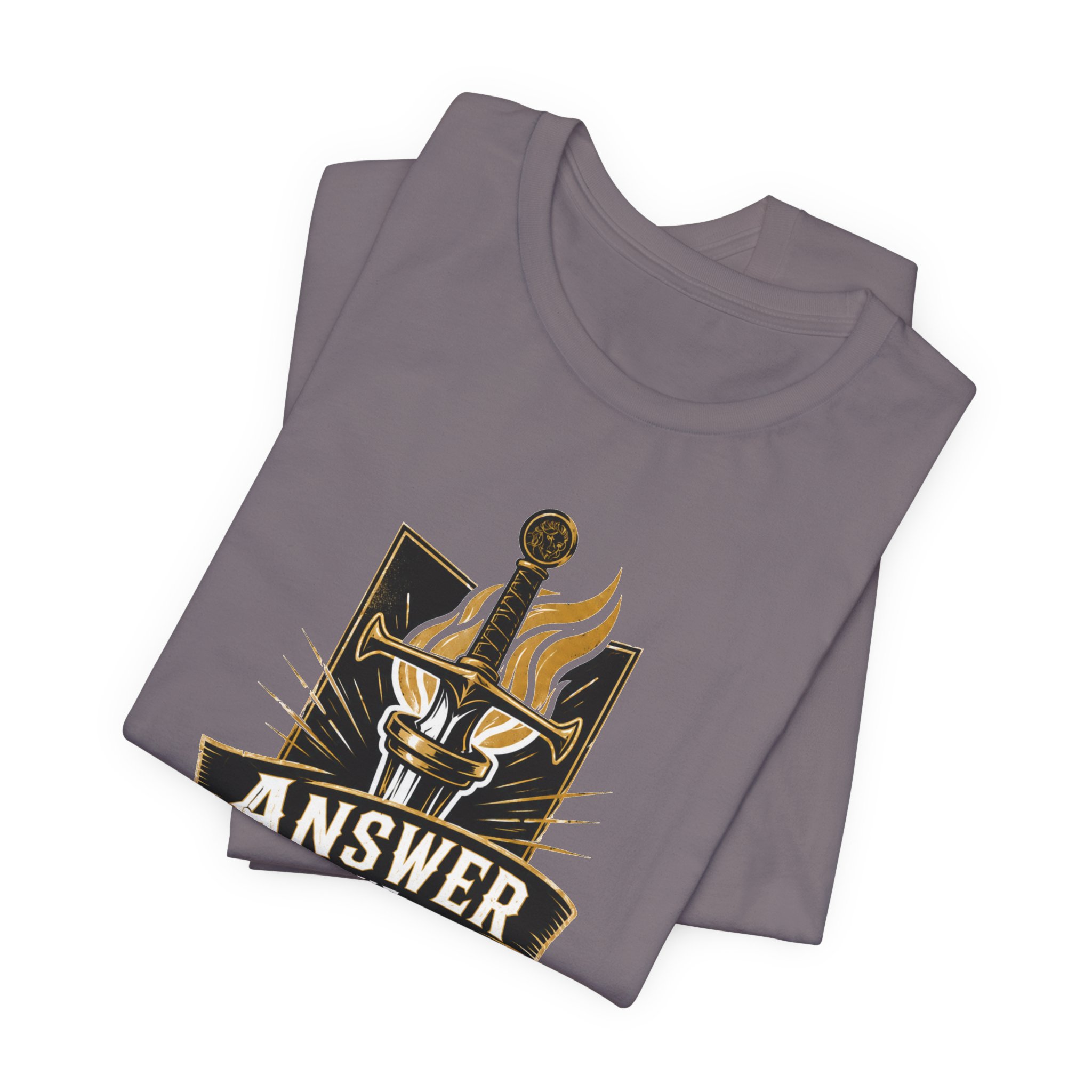 Answer the Call Sword & Torch T-Shirt - Image 39