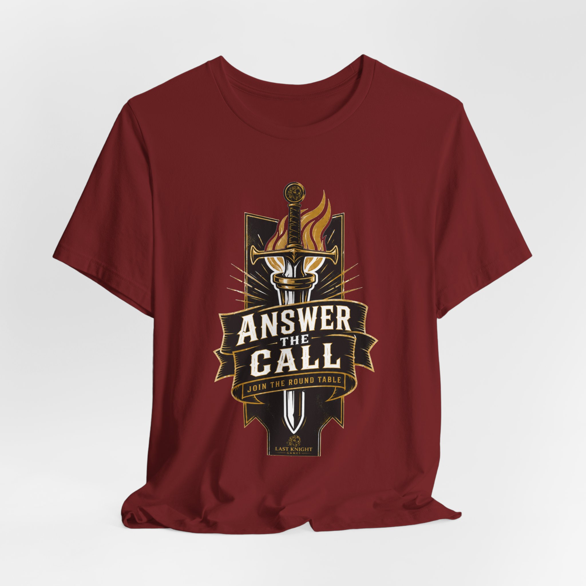 Answer the Call Sword & Torch T-Shirt - Image 44