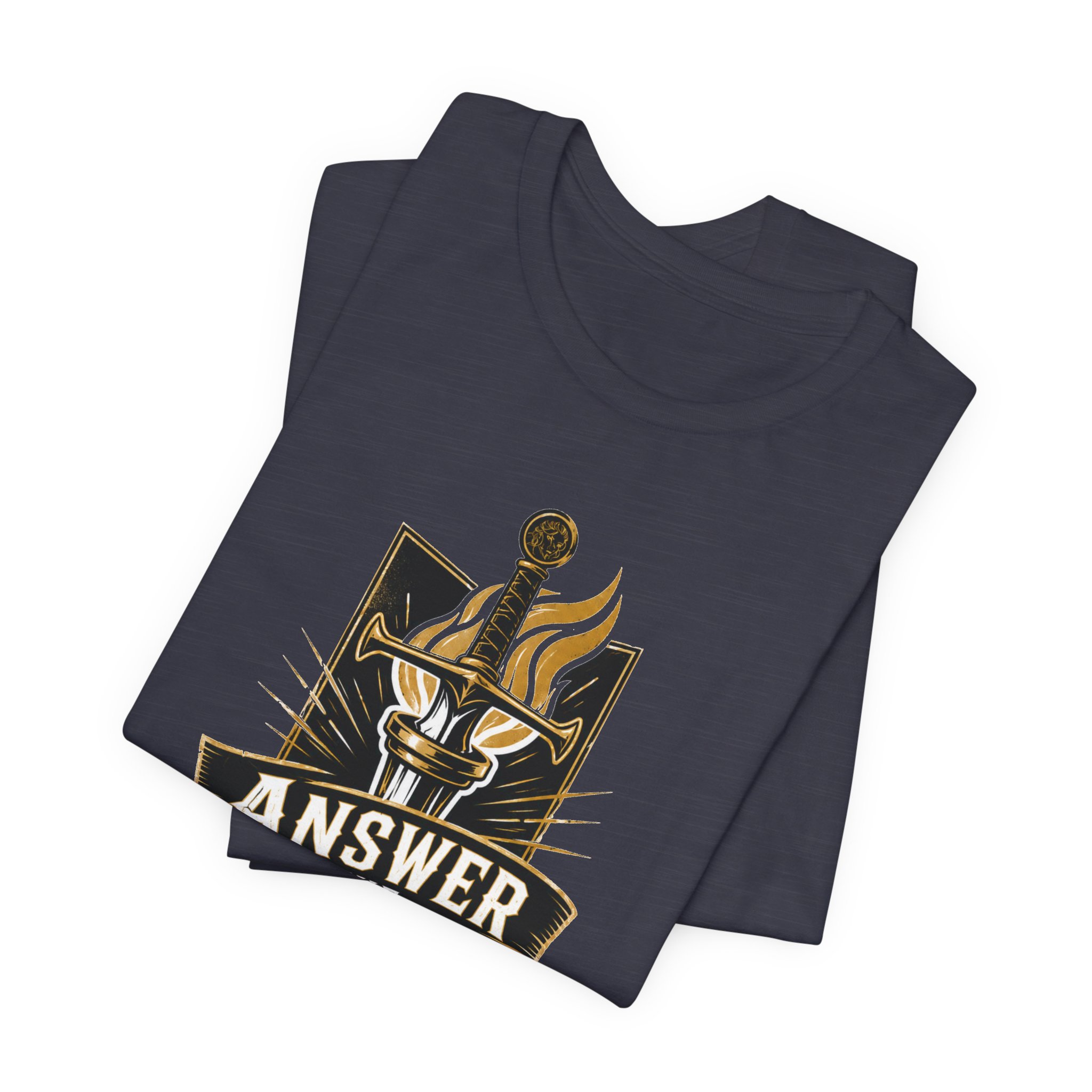 Answer the Call Sword & Torch T-Shirt - Image 35