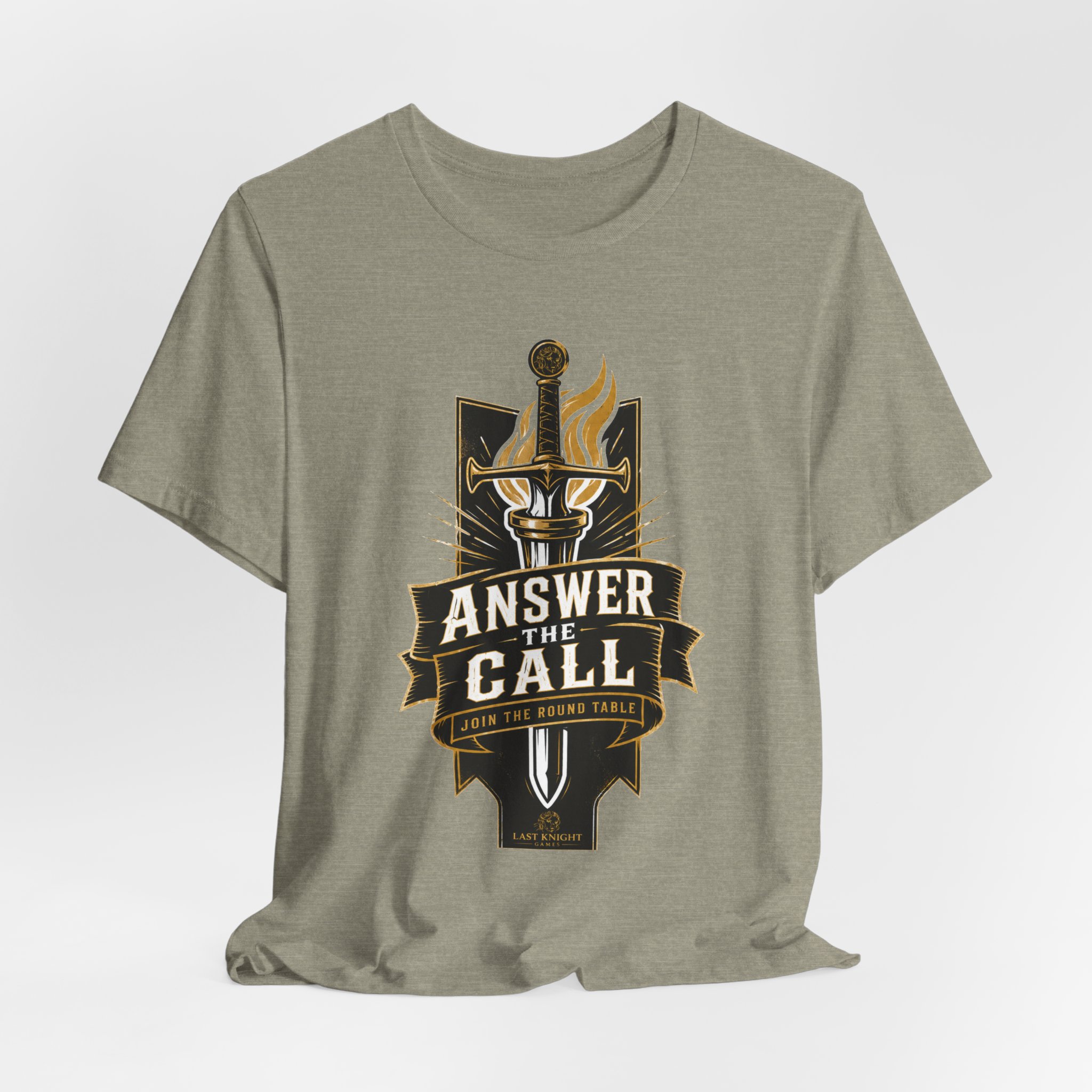 Answer the Call Sword & Torch T-Shirt - Image 20