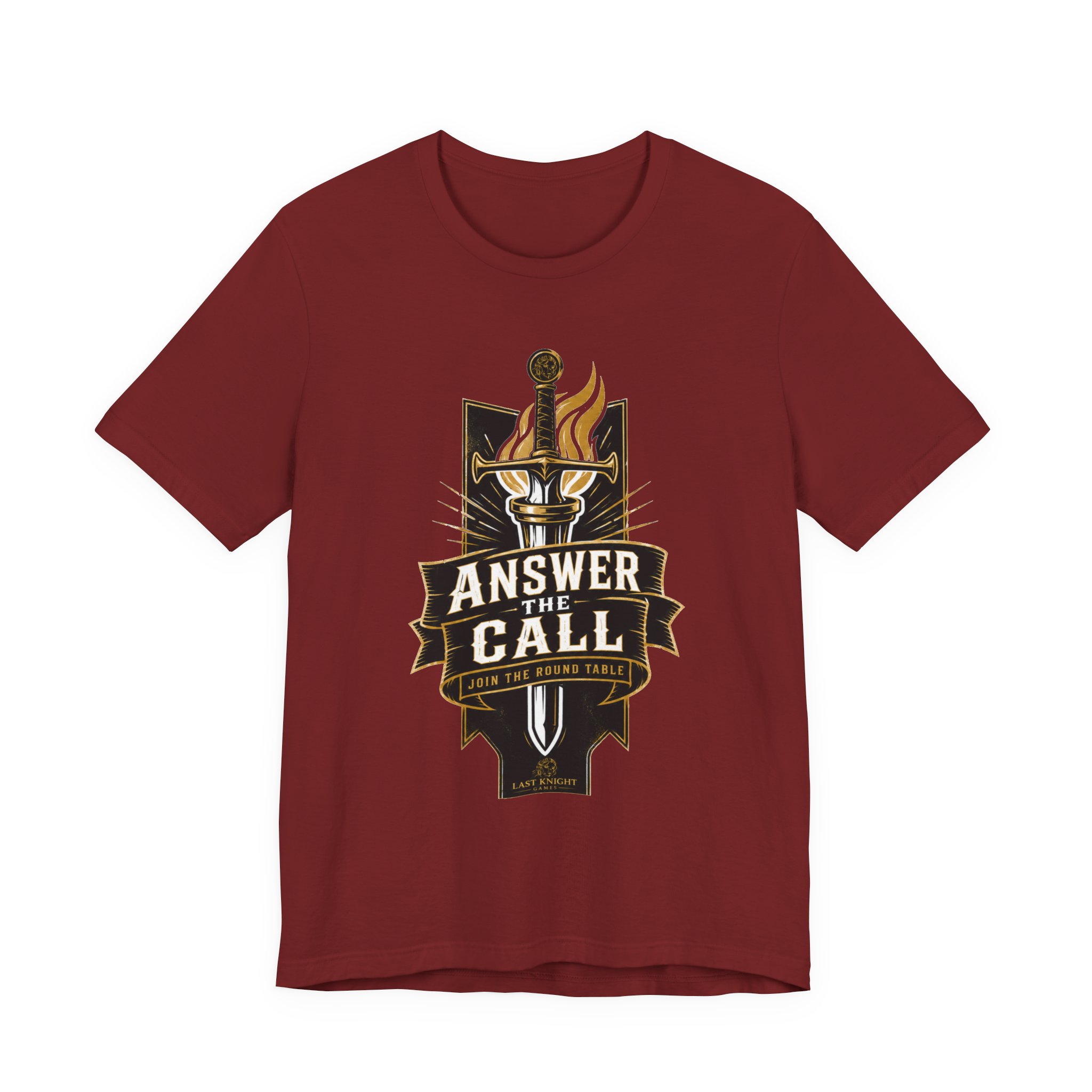Answer the Call Sword & Torch T-Shirt - Image 41