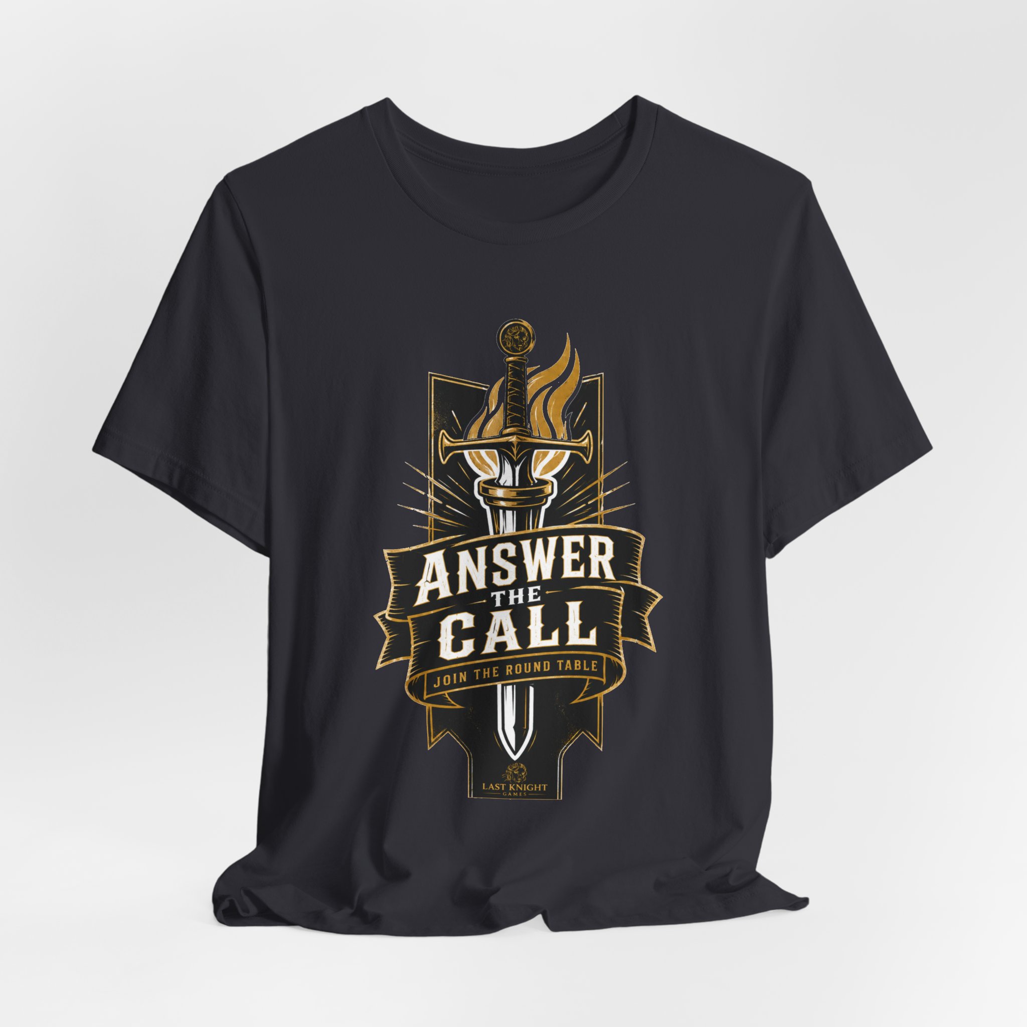 Answer the Call Sword & Torch T-Shirt - Image 24