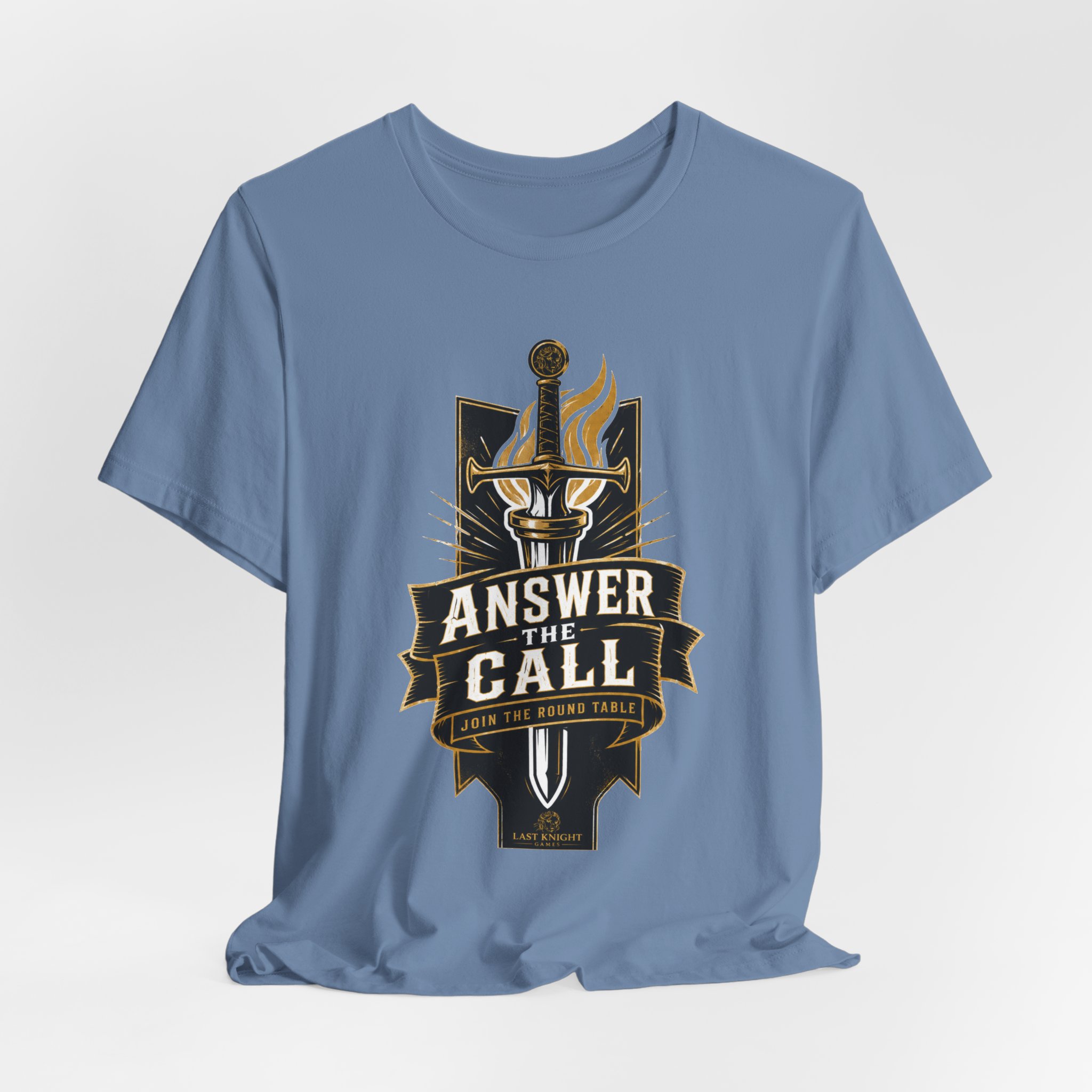 Answer the Call Sword & Torch T-Shirt - Image 32