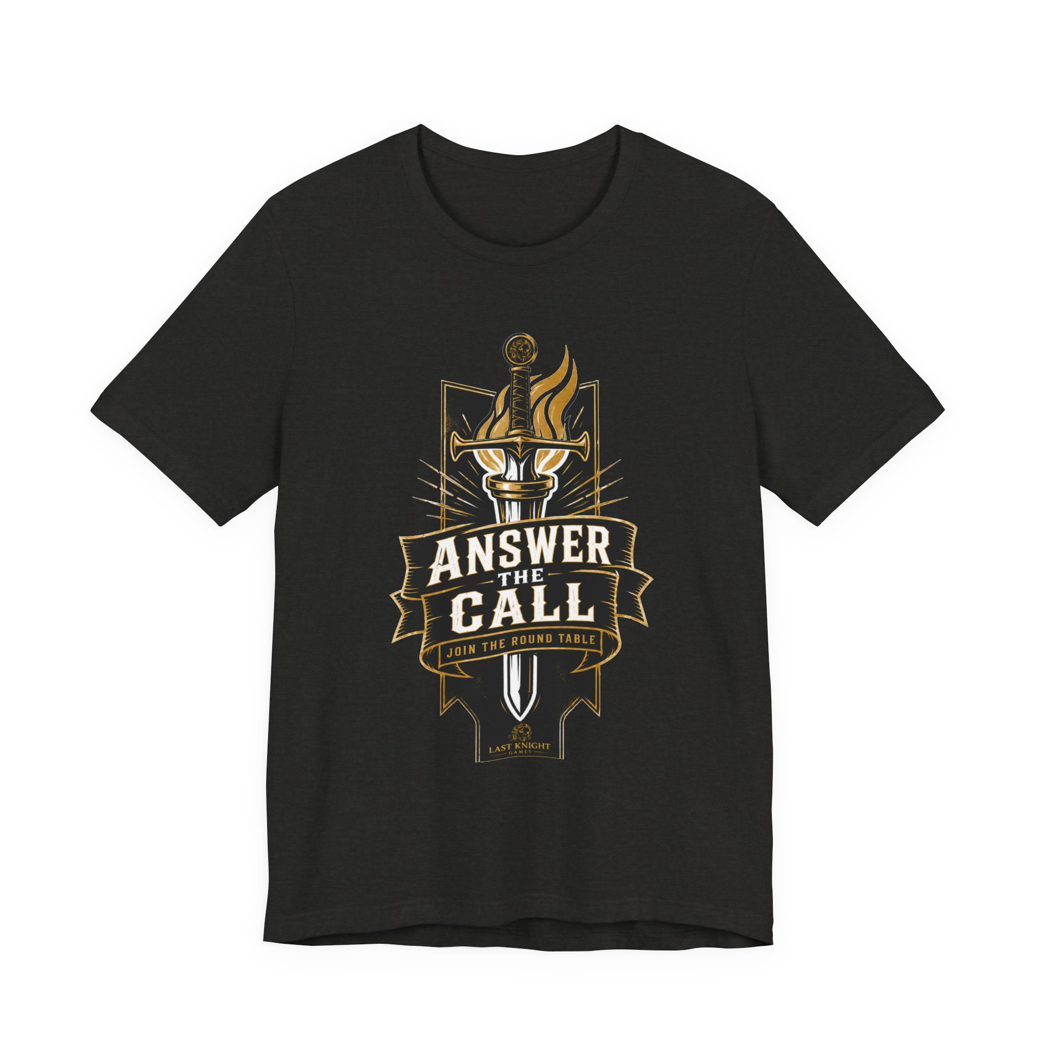 Answer the Call Sword & Torch T-Shirt - Image 13