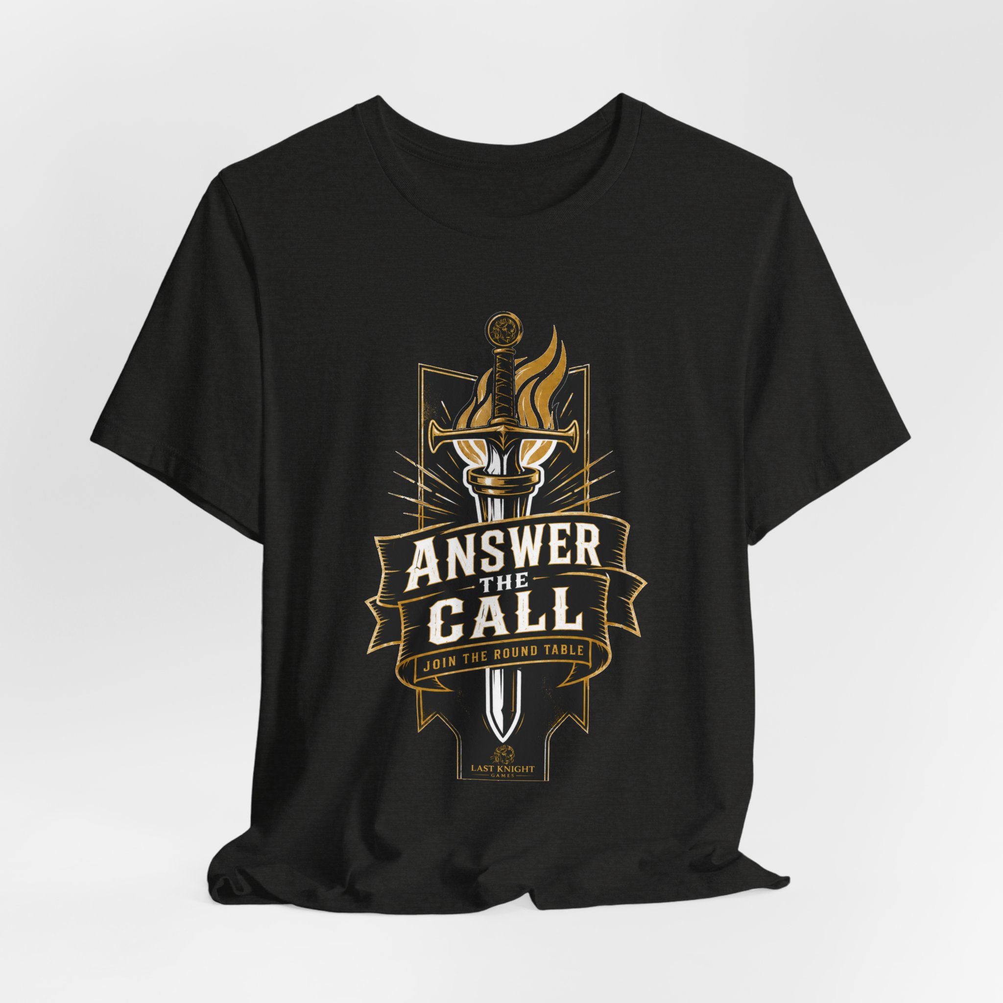 Answer the Call Sword & Torch T-Shirt - Image 16