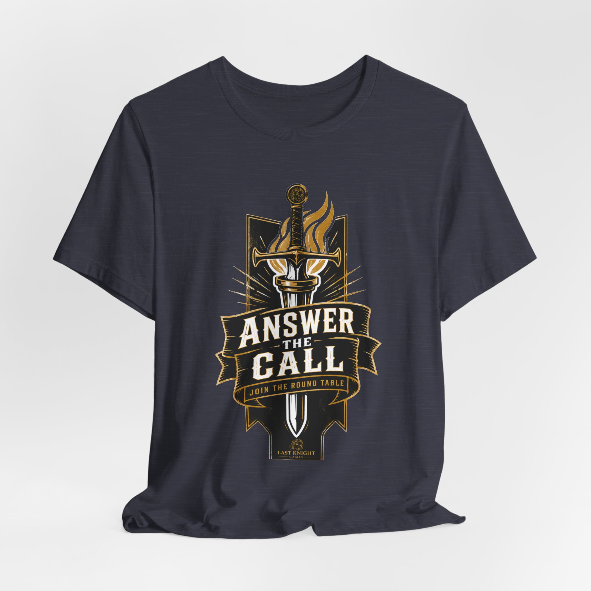 Answer the Call Sword & Torch T-Shirt - Image 36
